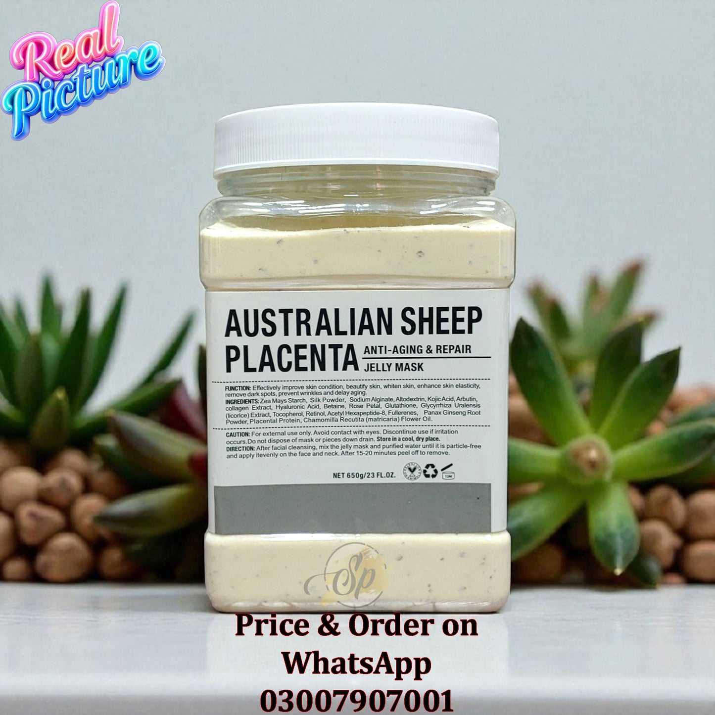 AUSTRALIAN SHEEP PLACENTA Jelly Mask Powder 650g