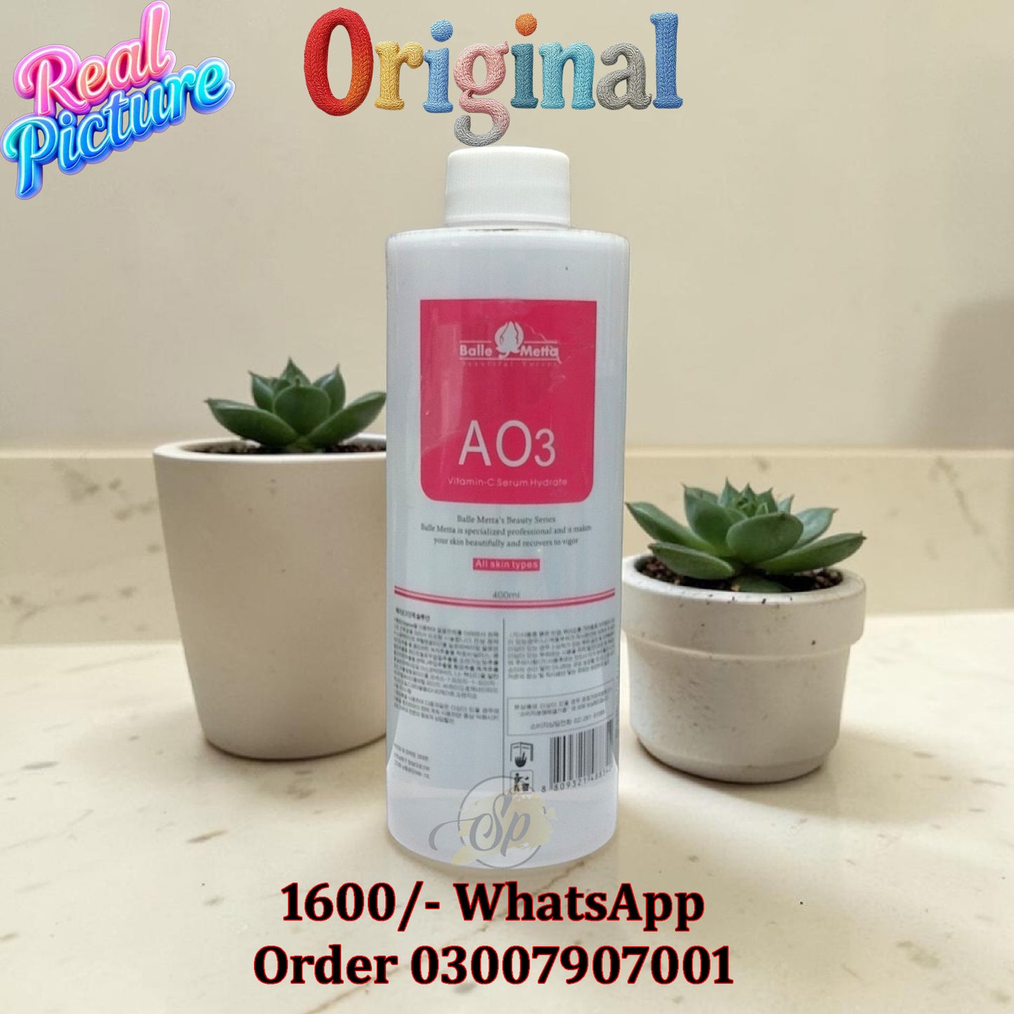 Hydrafacial Skincare Face Serum AO3 400ml (ORG)