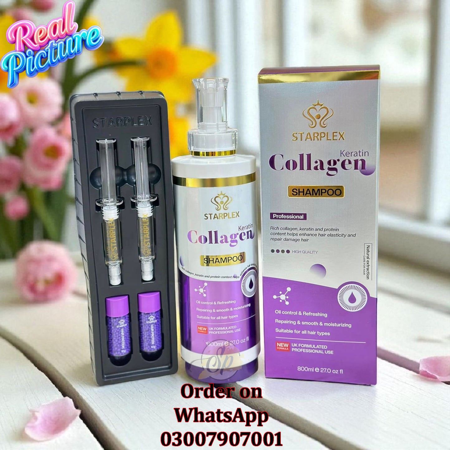 STARPLEX Collagen Keratin Shampoo 800ml