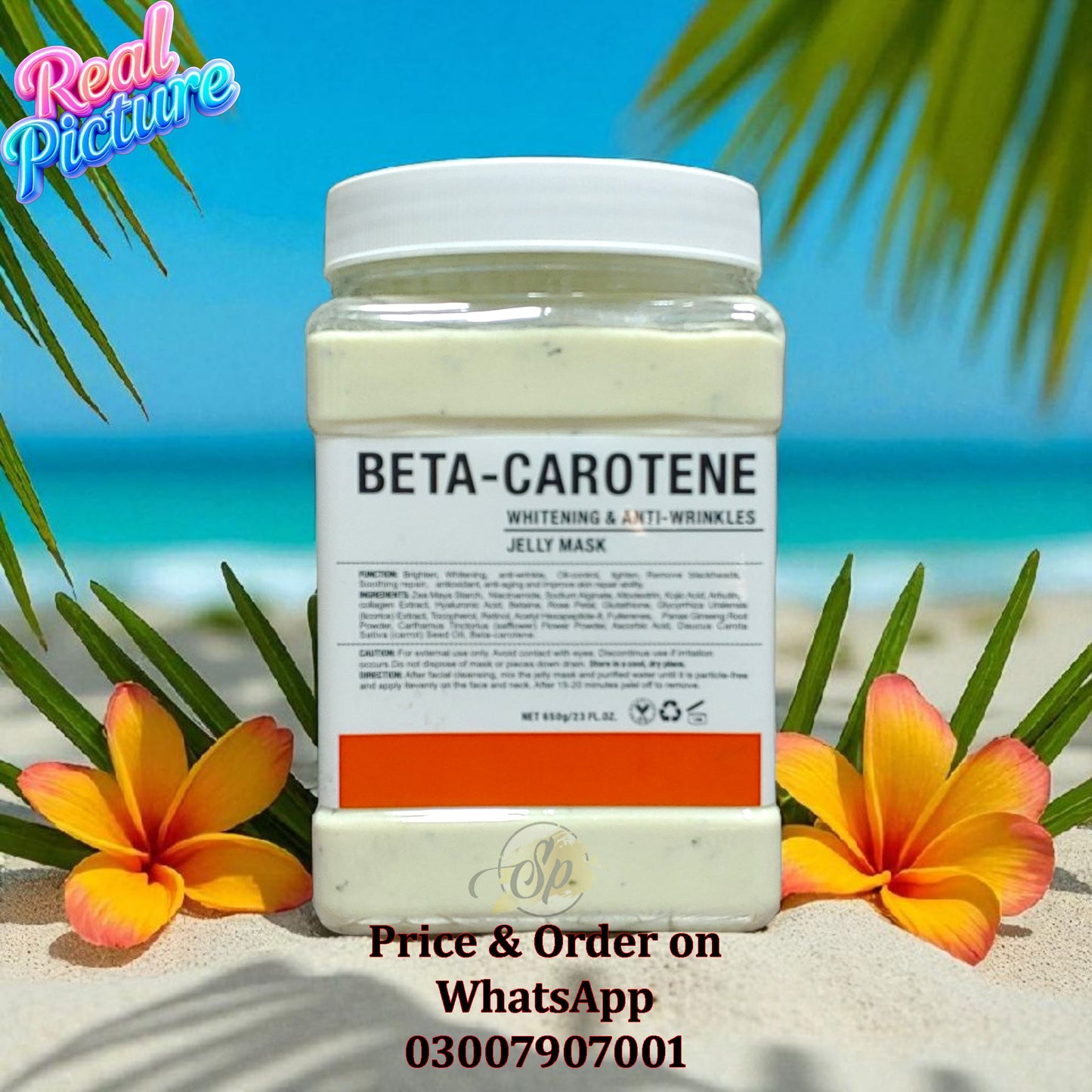 BETA-CAROTENE Hydro Jelly Mask Powder 650g