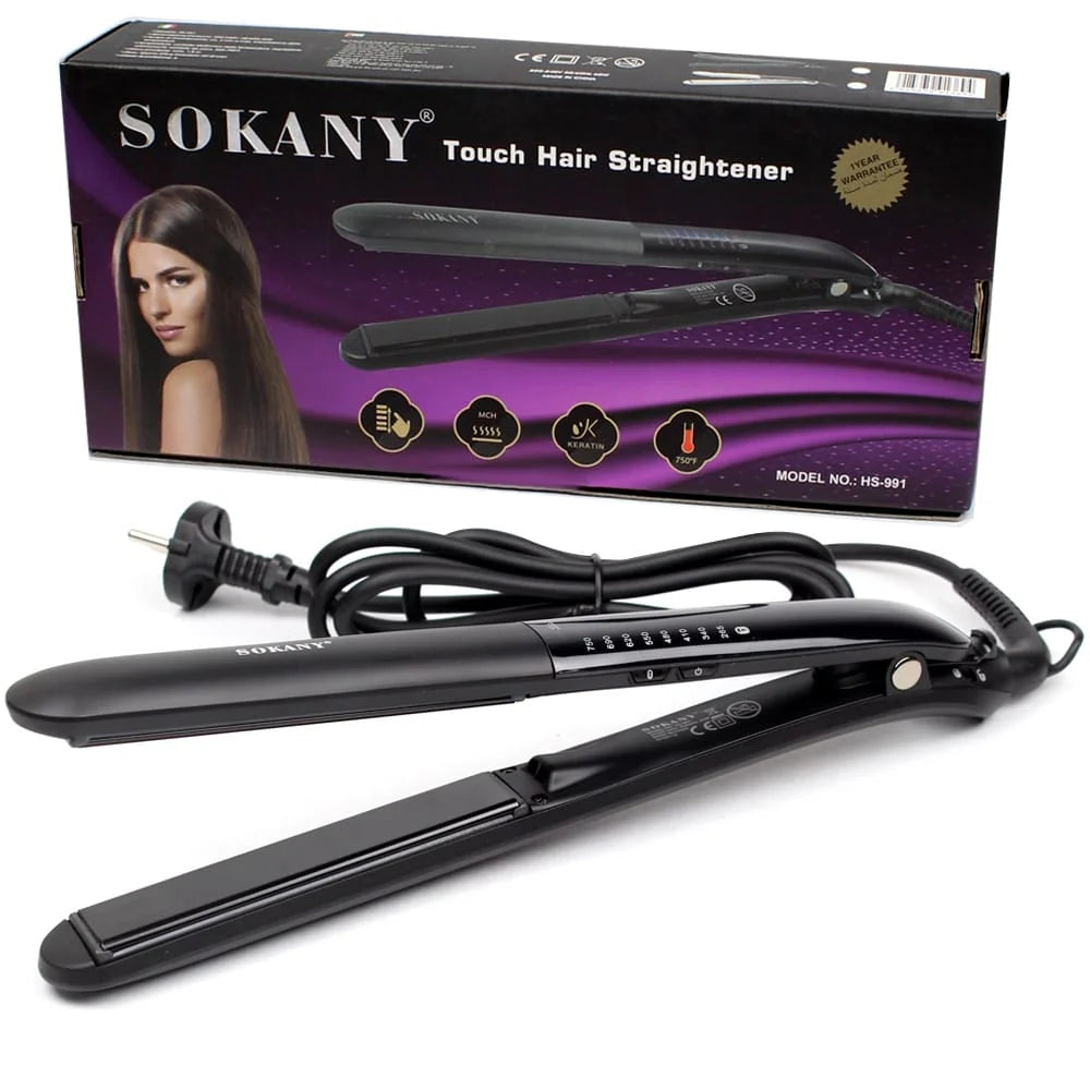 Sokany HS-991 Touch Hair Straightener