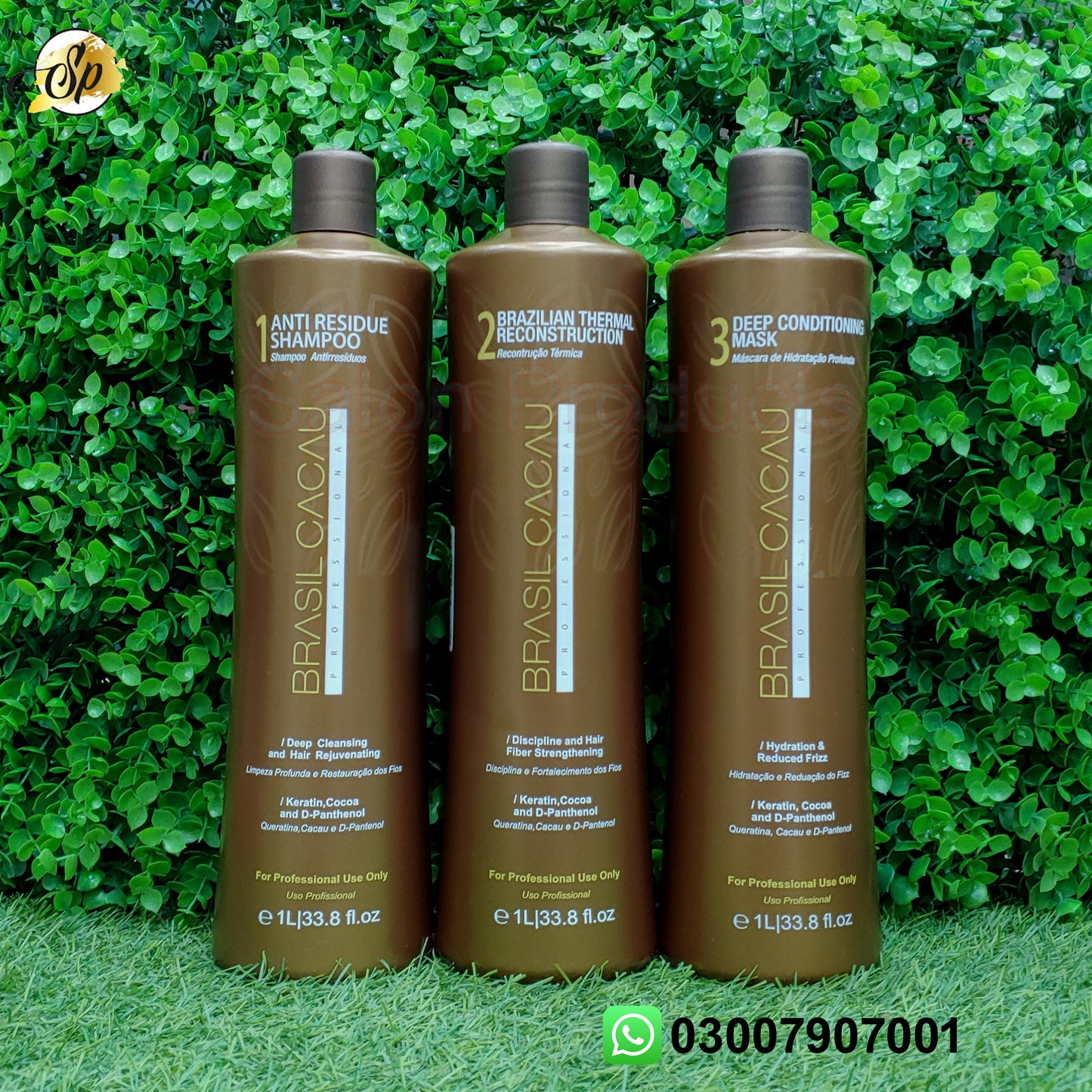 Brasil Cacau Brazilian Smoothing Keratin Treatment Kit 1000ml