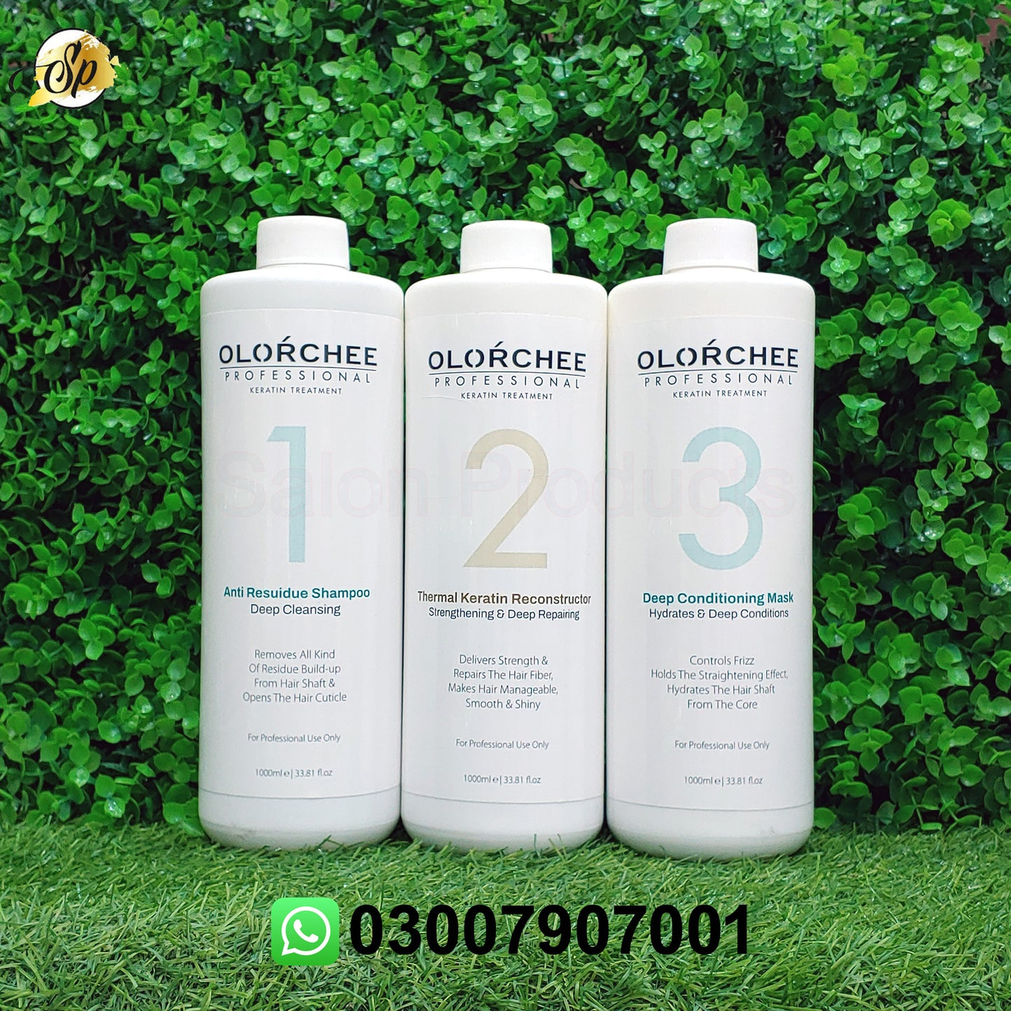 Olorchee Thermal Keratin Kit 1000ml