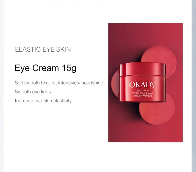 OKADY Radiant Red Timeless Whitening Skin Care Set 10 PCs