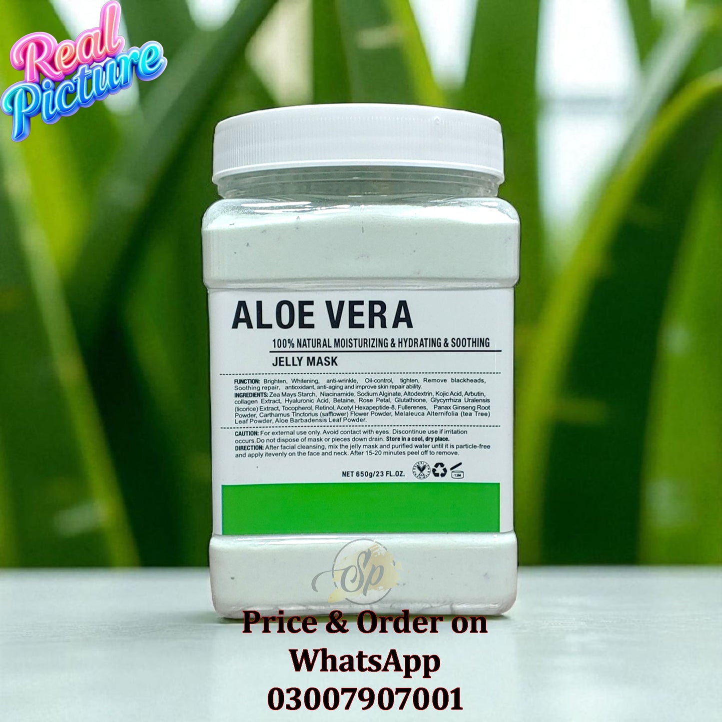 ALOE VERA Hydro Jelly Mask Powder 650g