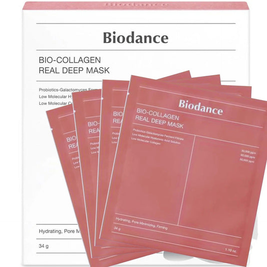 Biodance Bio Collagen Real Deep Mask Pack Of 4