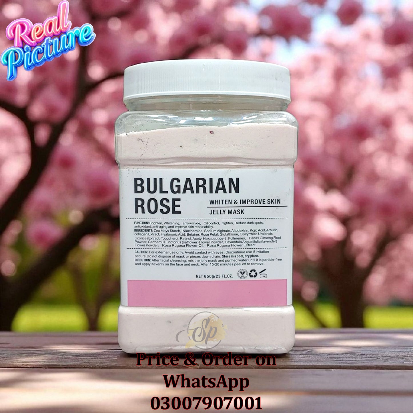 BULGARIAN ROSE Jelly Mask Powder 650g