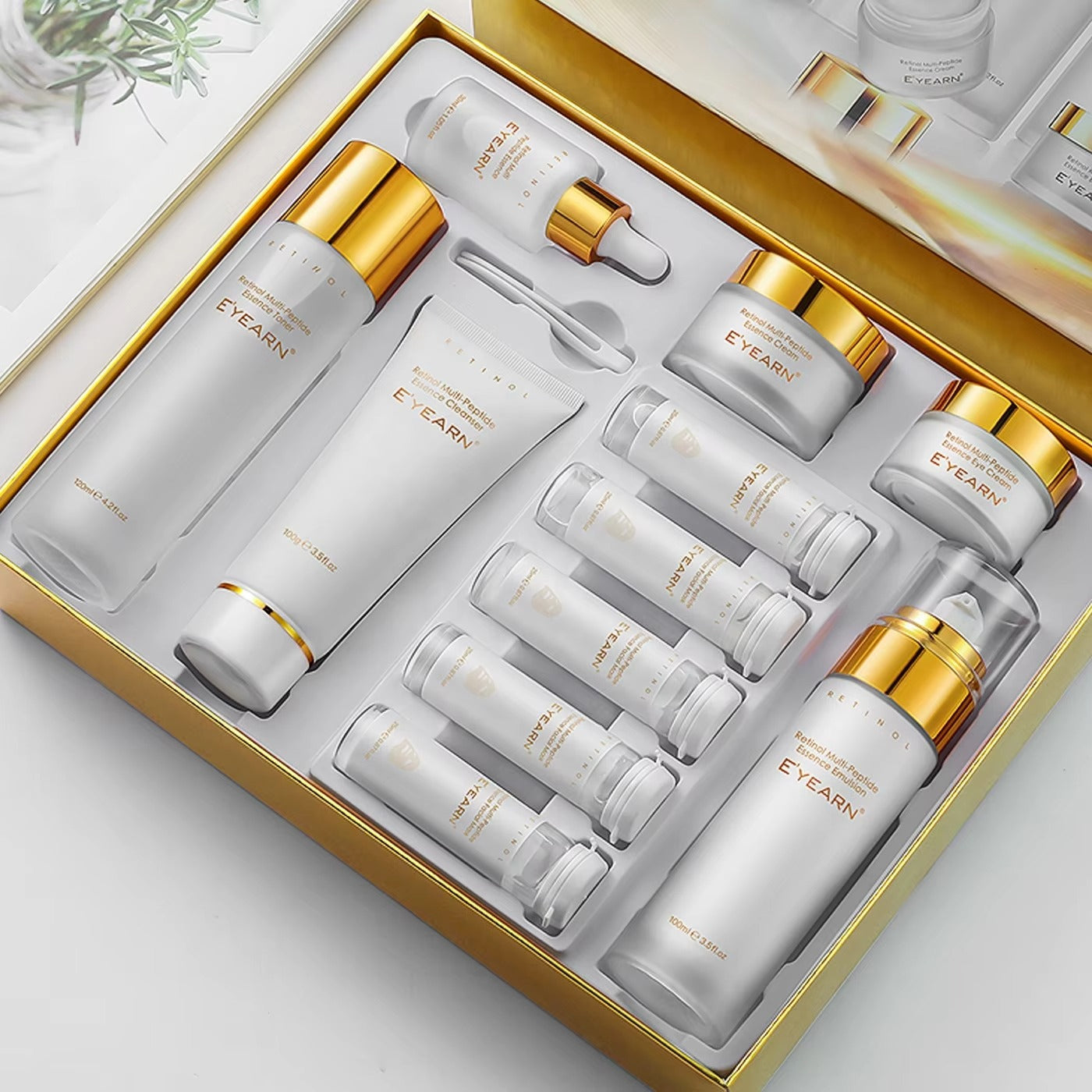 EYEARN Retinol Multi Peptide Essence Anti Aging Skin Care Set 11 PCs