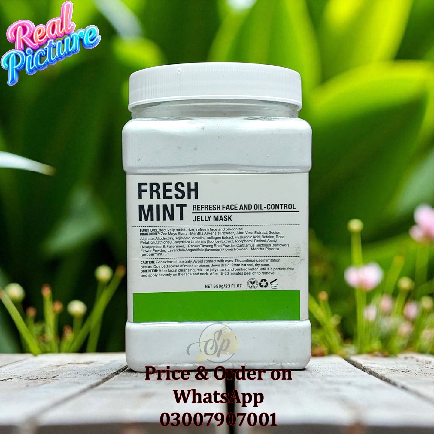 FRESH MINT Hydro Jelly Mask Powder 650g