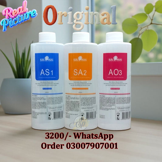 Hydrafacial Skincare Face Serum Set 400ml (ORG) AS1 SA2 AO3