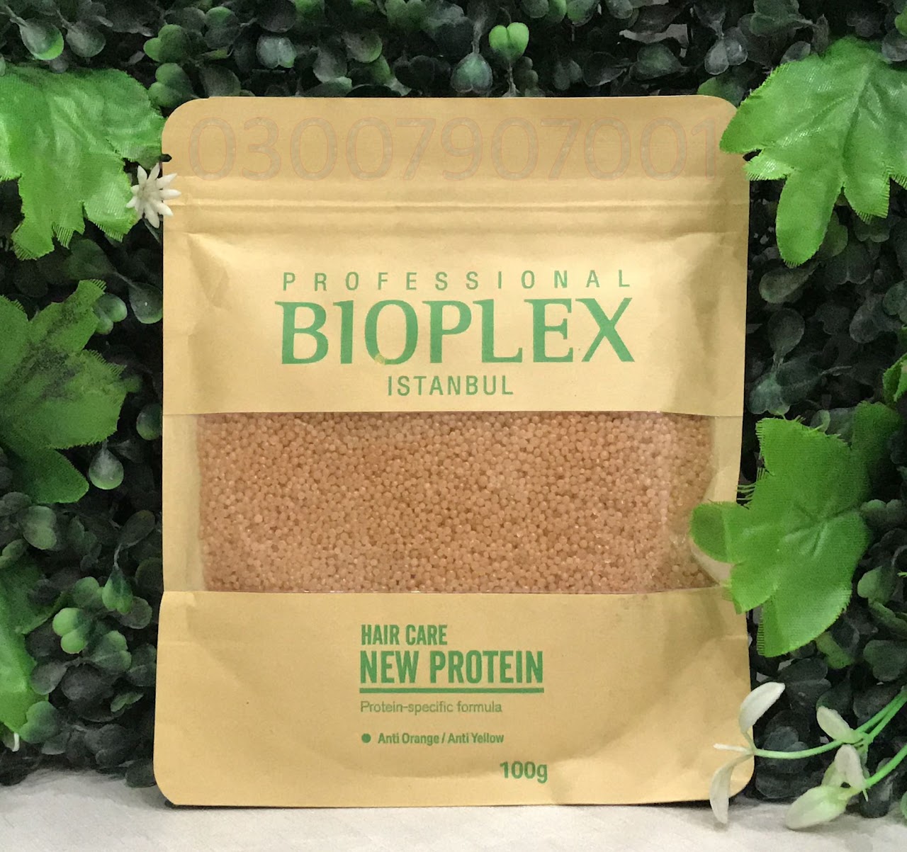 Bioplex Hair Protein Beads Anti Yellow/Orange 100g