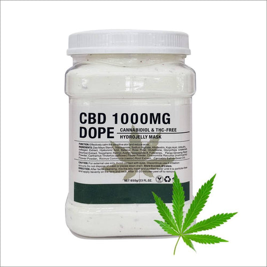 CBD 1000MG DOPE Hydro Jelly Mask Powder 650g