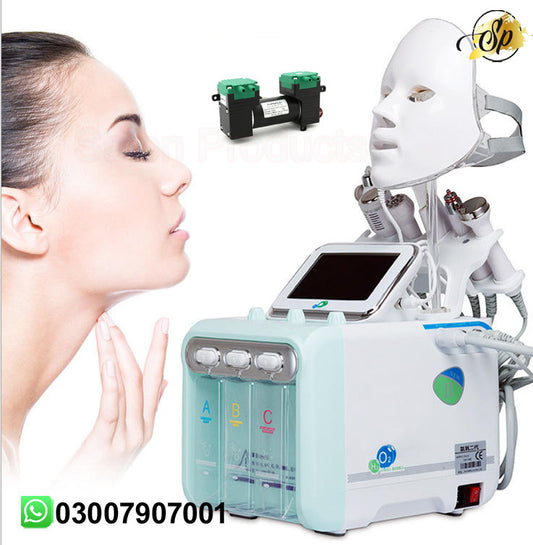 Hydrafacial Machine 2nd Gen 7 in 1 Double Pump With Serum