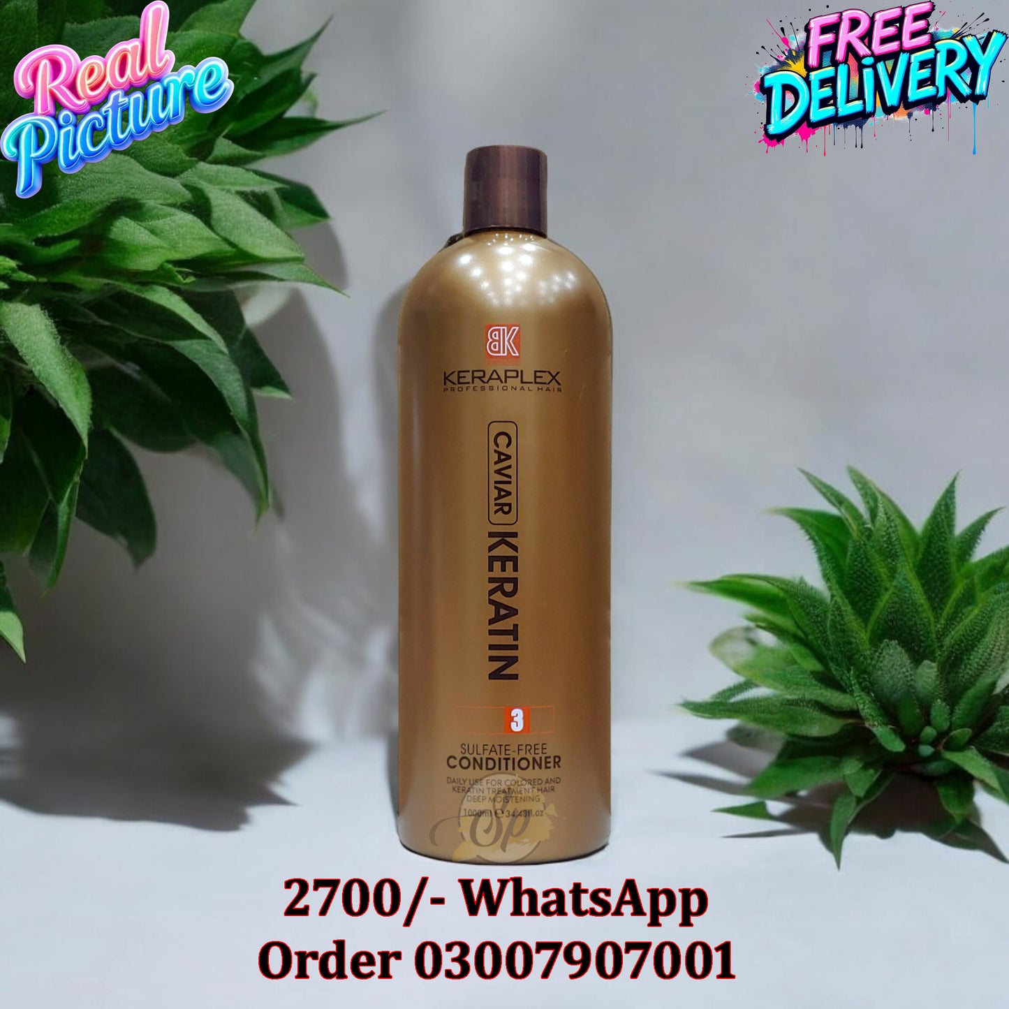 Bk Keraplex Caviar Conditioner 1000ml