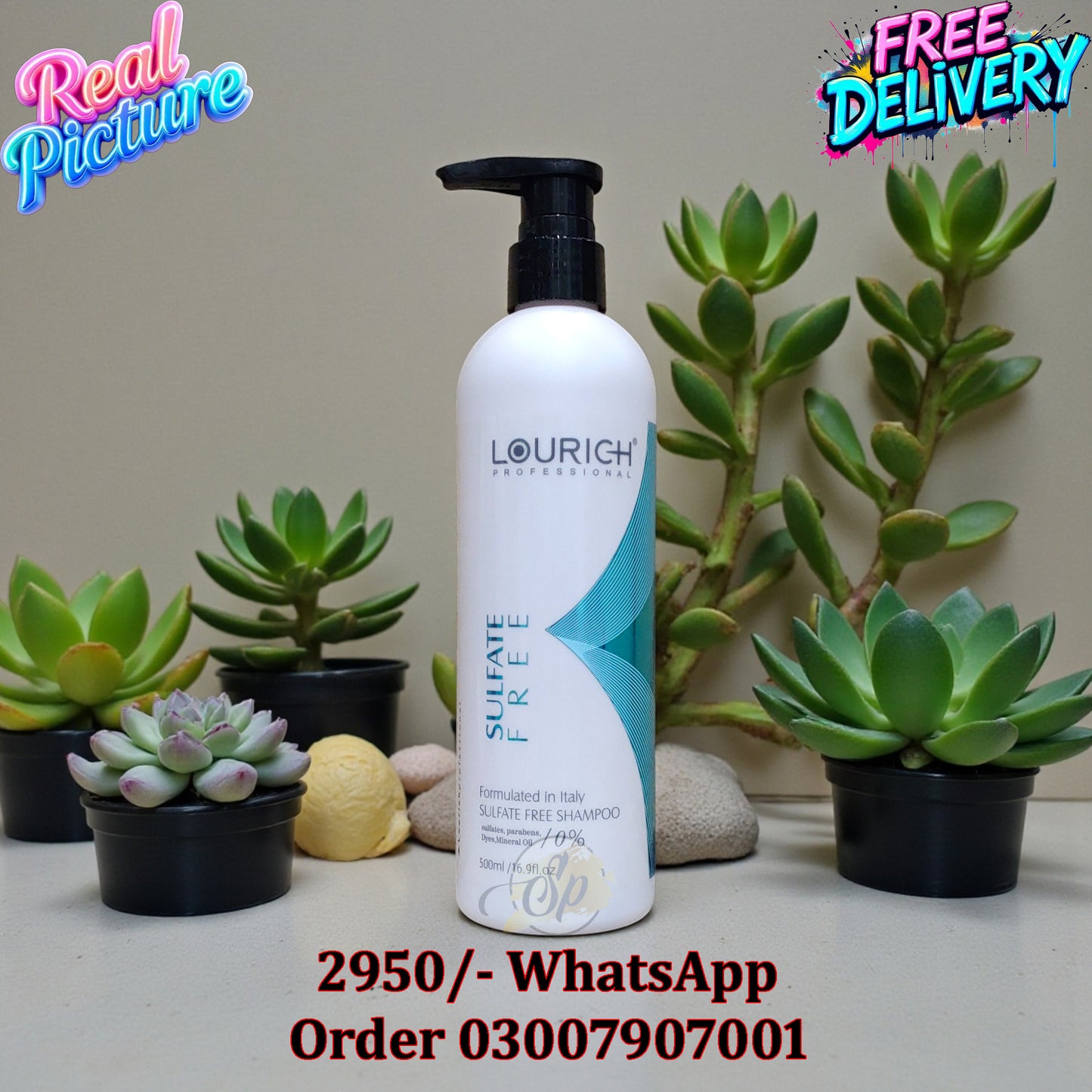 LOURICH Sulfate Free Shampoo 500ml