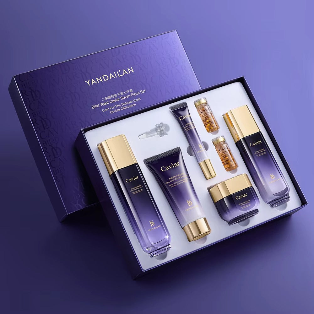 Bifida Yeast Caviar Facial Skin Care Set 7 PC's