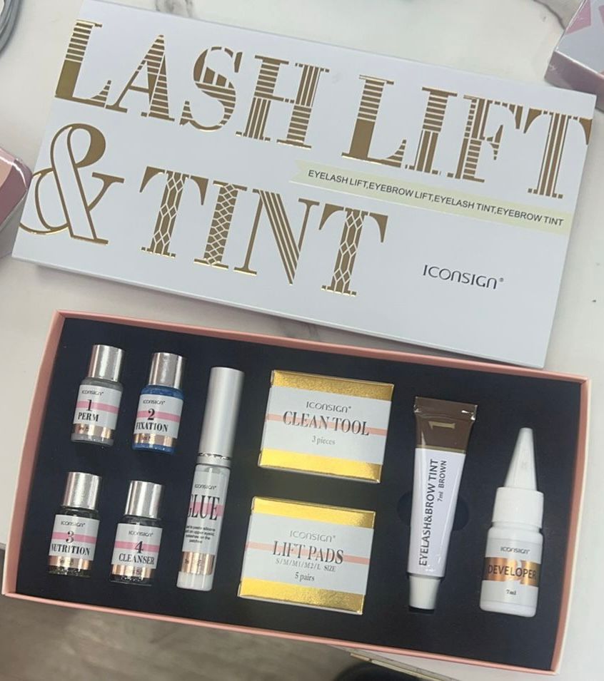 ICONSIGN Lash Lift And Eye Brow Tint Kit 2 in 1