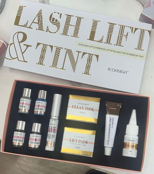 ICONSIGN Lash Lift And Eye Brow Tint Kit 2 in 1