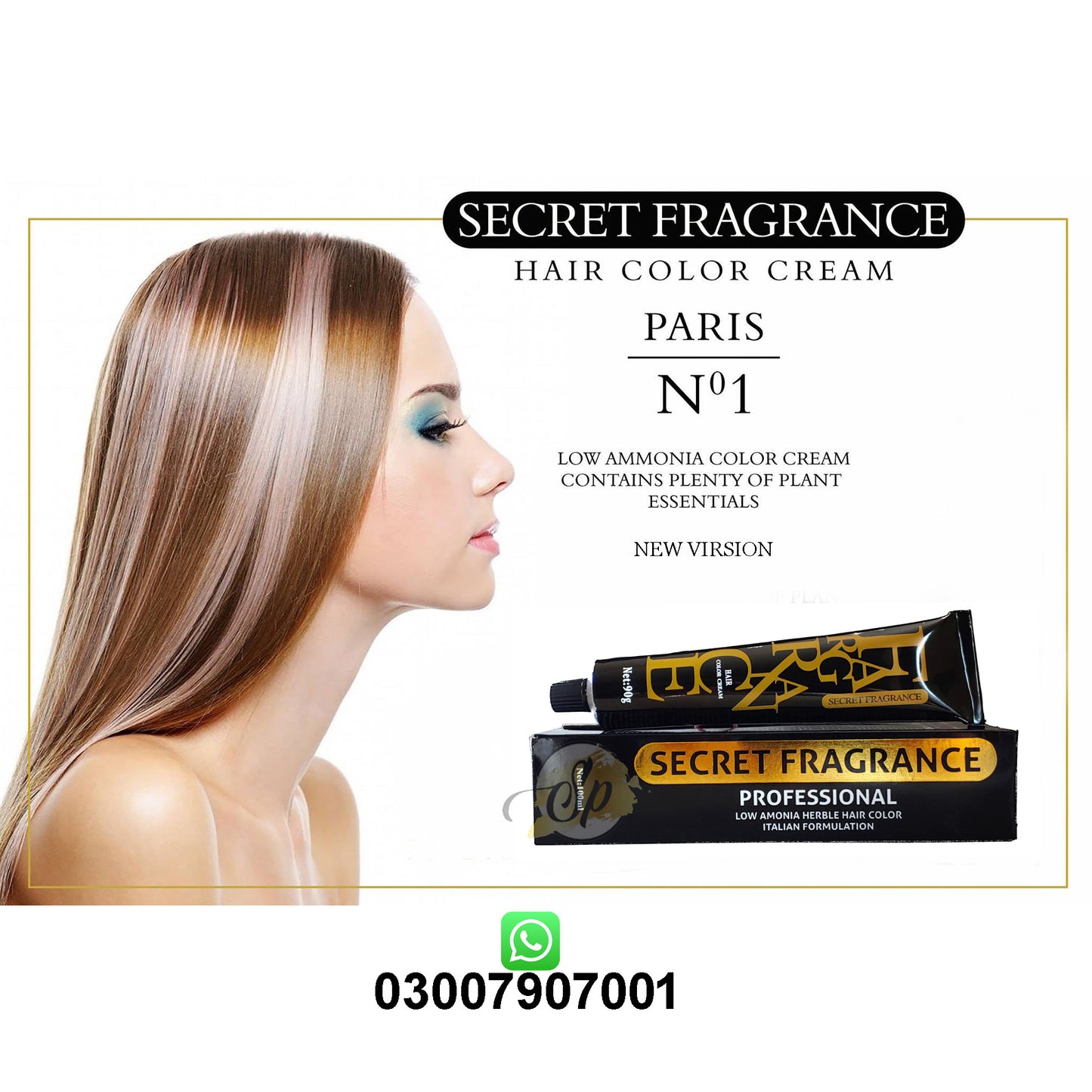 Secret Fragrance Hair Color 90g